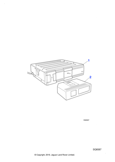 LNF4160AAE - Jaguar Compact disc autochanger