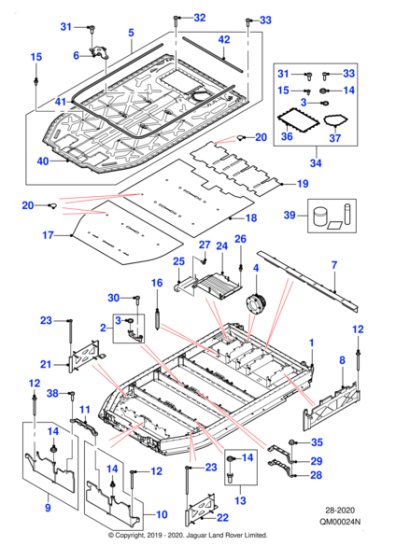 T2R34880 - Jaguar Heatshield pad