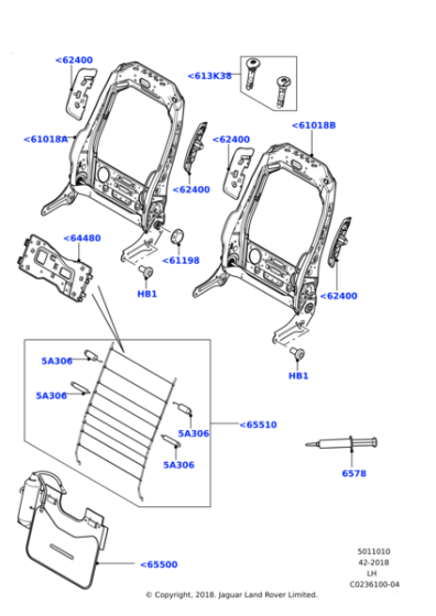LR133995 - Land Rover Frame