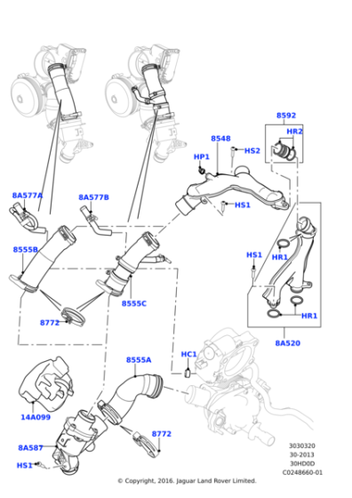 LR048472 - Land Rover O-Ring