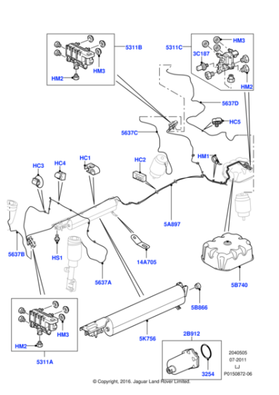 RVH500070 - Land Rover Solenoid