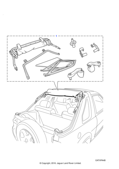stc7993ac - Land Rover Kit-soft back