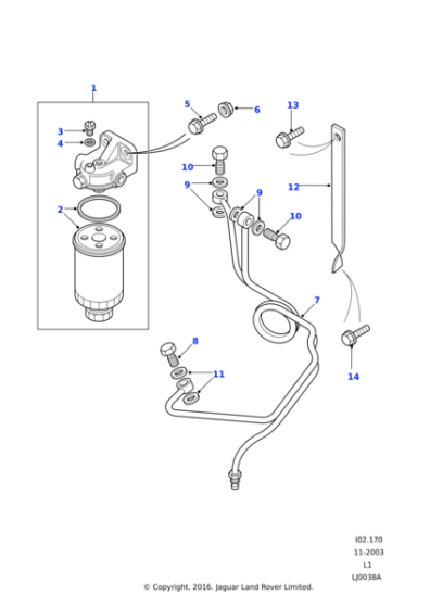 AEU2149L - Land Rover Washer-sealing