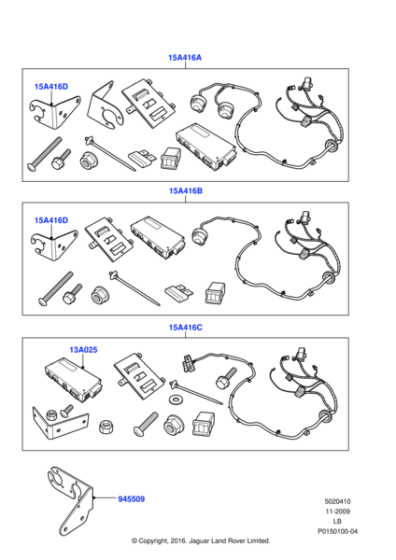 Towing Electrics - Socket Bracket Kit, for Sport Styling Pack 