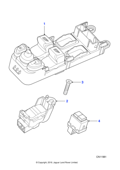 T2R50941 - Jaguar Switch