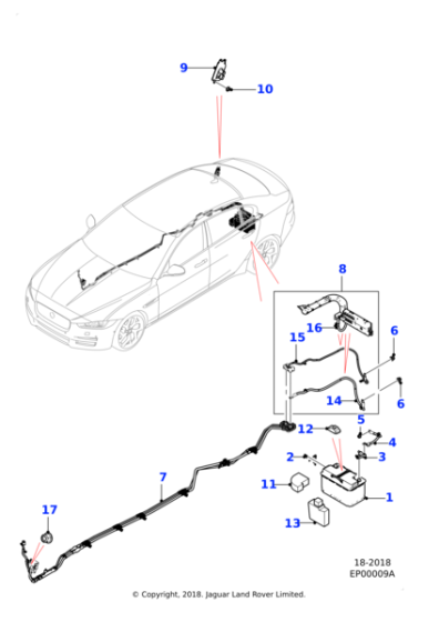 T4N21439 - Jaguar Cable