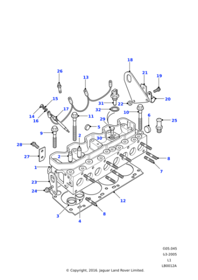 ERR2396 - Land Rover Insert-inlet valve seat-cylinder head
