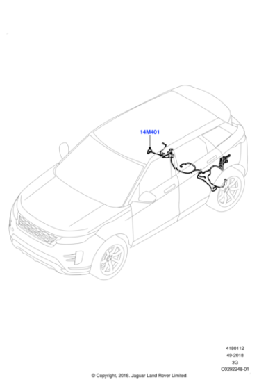 LR137246 - Land Rover Wire