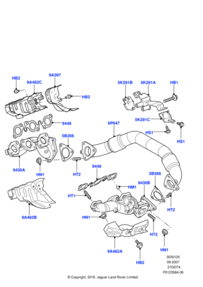 WCU500160 - Land Rover Bracket - Exhaust Pipe Mounting