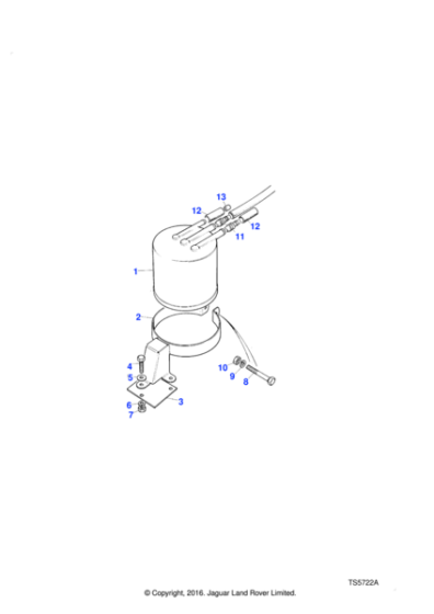 AAU2252 - Land Rover Canister charcoal