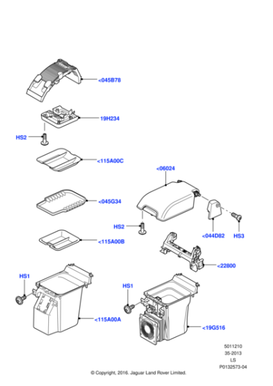 FHC500240PVJ - Land Rover Docking Station - Mobile Phone