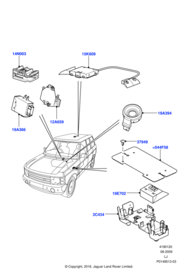 ABU761320 - Land Rover Bracket