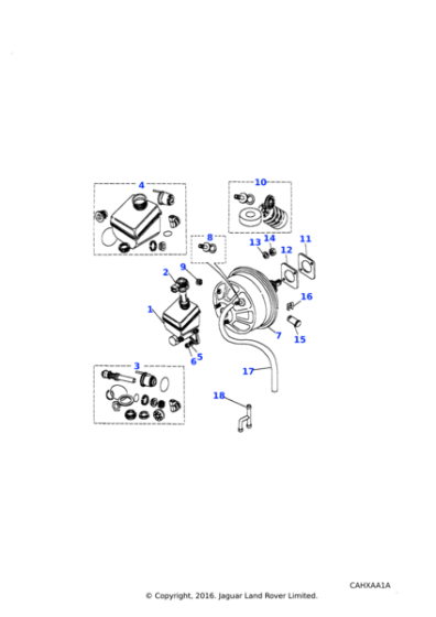 STC2903 - Land Rover Kit-repair brake master cylinder