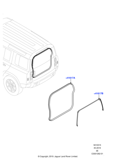LR132311 - Land Rover Seal