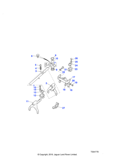 UKC3660 - Land Rover Plate-Retaining