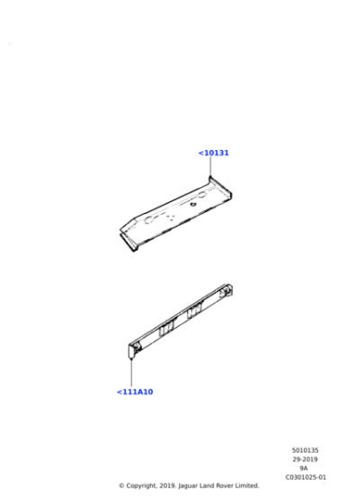 390382 - Land Rover Panel - Body Side - Door Sill