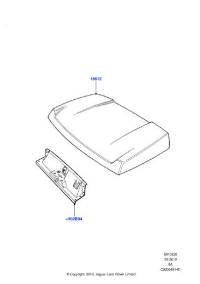 392644 - Land Rover Hood