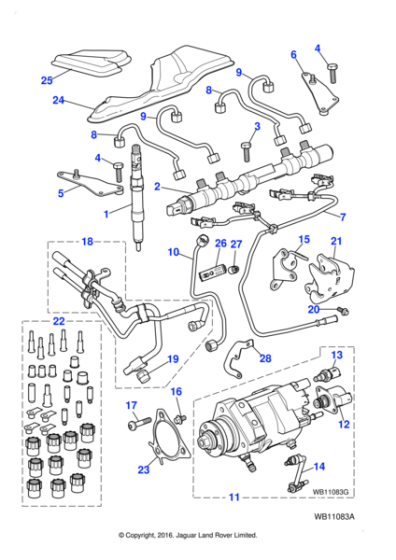 JDE3111 - Jaguar Manifold