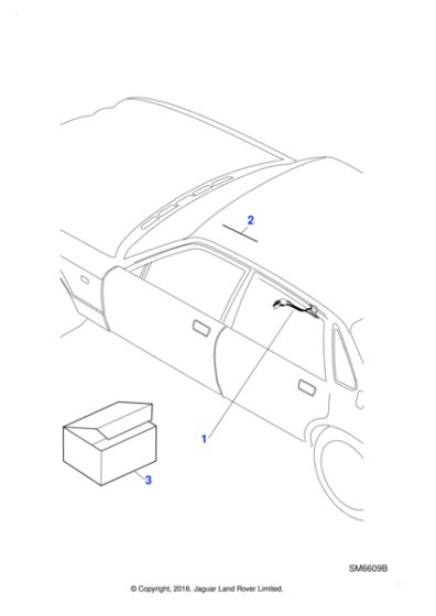 LNE3540BA - Jaguar Telephone harness