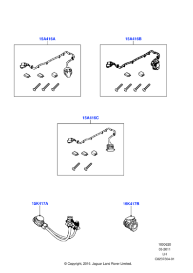 VPLHT0062 - Land Rover Tow Bar Electrics