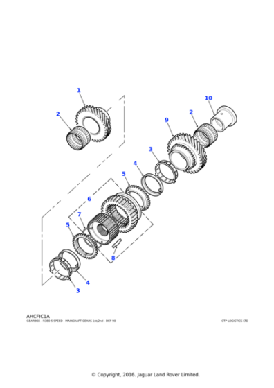 FTC5019 - Land Rover Ring-synchroniser inner