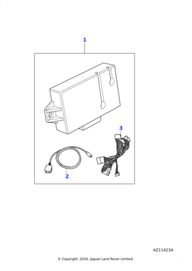 C2P16491 - Jaguar Audio connectivity kit