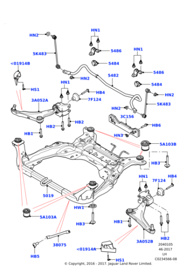 LR033630 - Land Rover Weight - Vibration Damper