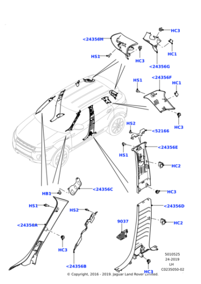 LR050507 - Land Rover Panel