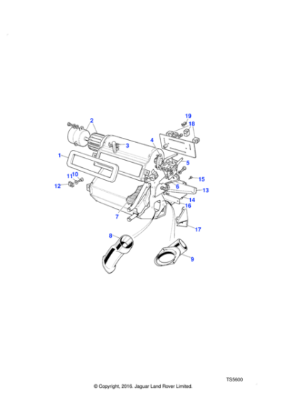 3966L - Land Rover Washer-Plain