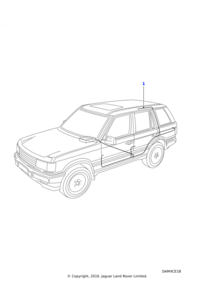 YMD001430 - Land Rover Harness body