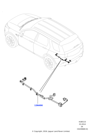 LR064200 - Land Rover Wire