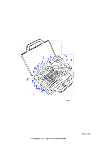 CAC5368 - Jaguar Spark plug socket
