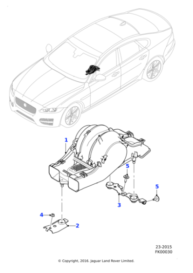 T2H5932 - Jaguar Blower Assembly