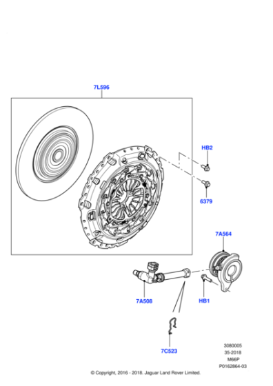 LR048408 - Land Rover Kit - Clutch Repair