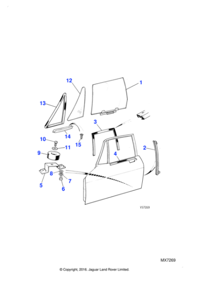 AC604042J - Jaguar Self tapping screw