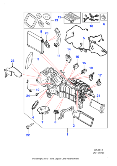 C2Z31763 - Jaguar Heater