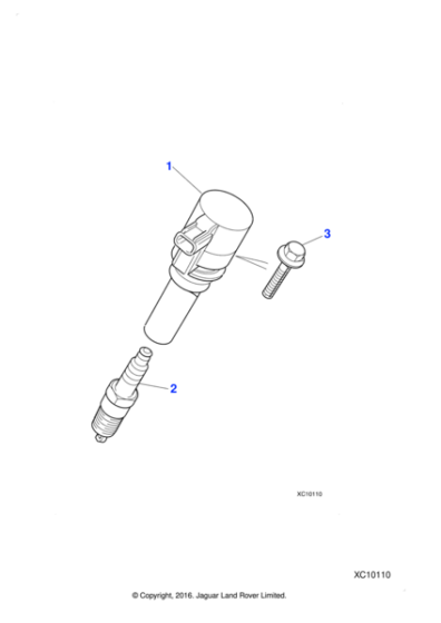 C2S46895 - Jaguar Spark plug