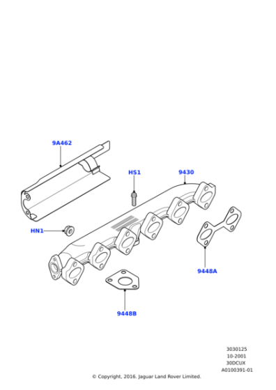 8510327 - Land Rover Gasket