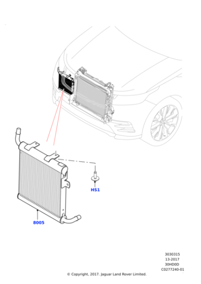 LR092120 - Land Rover Radiator