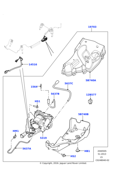 LR072537 - Land Rover Kit - Compressor