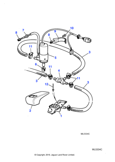 RA608236J - Jaguar Pop rivet