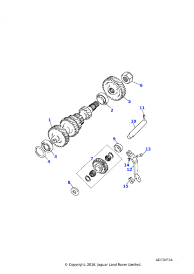 FTC317 - Land Rover Bearing-taper roller