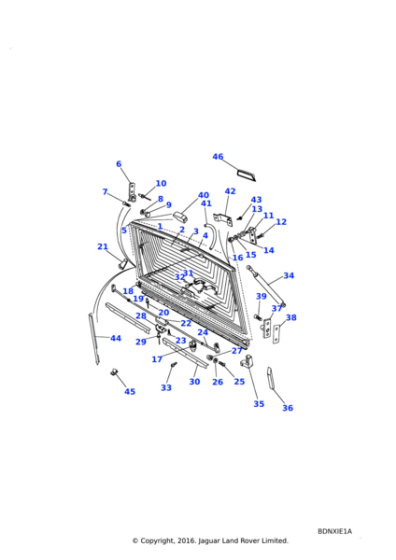 589130 - Land Rover Bracket