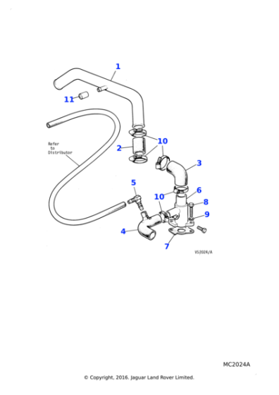 EAC2273 - Jaguar Extra air valve