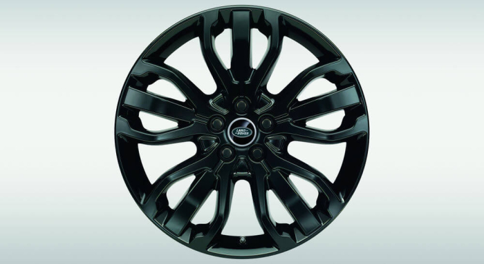 Alloy Wheel - 21" Style 5007, 5 split-spoke, Gloss Black