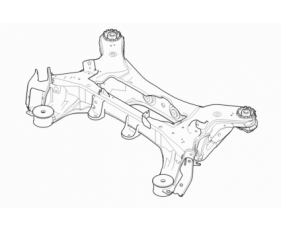Subframe And Mountings-Rear