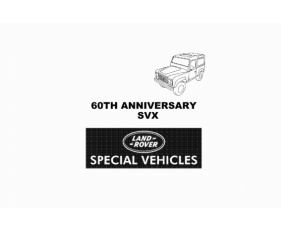 60TH Anniversary - SVX